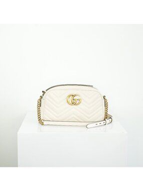 Gucci GG Mini Marmont White, Full Set